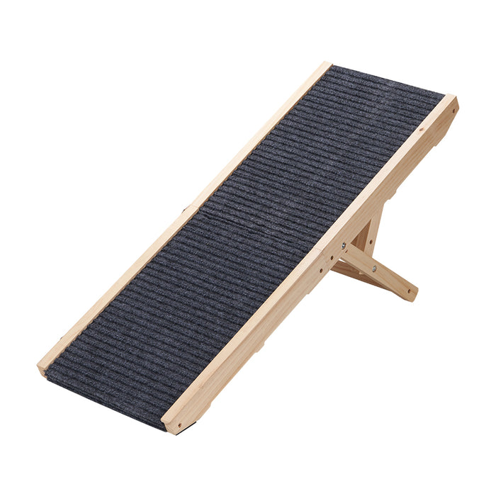 Foldable Dog Ramps Adjustable 4 Heights Pet Ramp Folding Portable Small