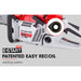 Petrol Commercial Chainsaw 24 Bar E-start Chain Saw Top