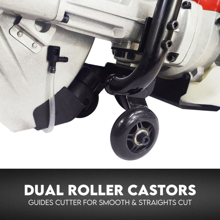 Petrol Demolition Saw 75cc Concrete Cut Off Wet Demo Road