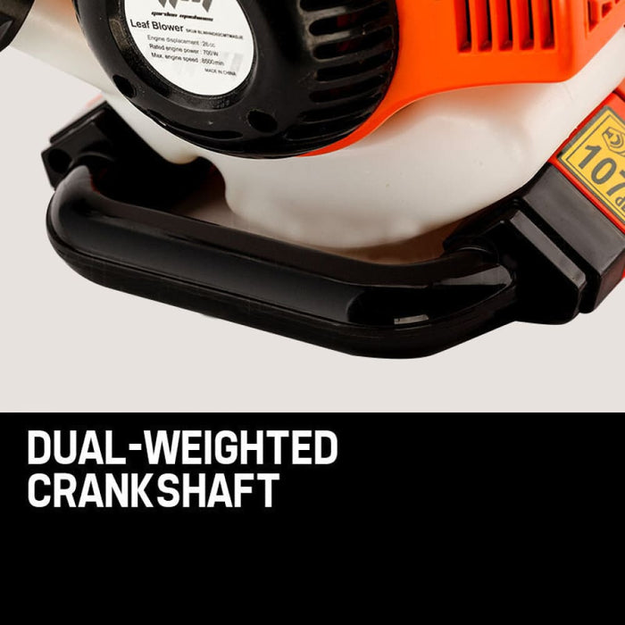 Petrol Leaf Blower 26cc 2-stroke Hand Garden Yard Outdoor