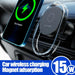 15w Qi Phone Holder Magnetic Wireless Car Charging Pad