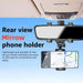 Car Phone Holder Rearview Mirror Mount Bracket Navigation