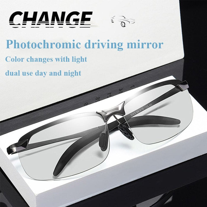 Photochromic Sunglasses Men Polarized Driving Chameleon