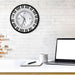 Do Re Mi Piano Keyboard Wall Clock Music Themed Silent