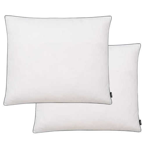 Pillows 2 Pcs Down Feather Filling Light 70x60 Cm White
