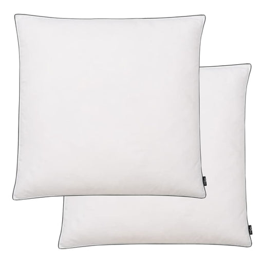 Pillows 2 Pcs Down Feather Filling Light 80x80 Cm White