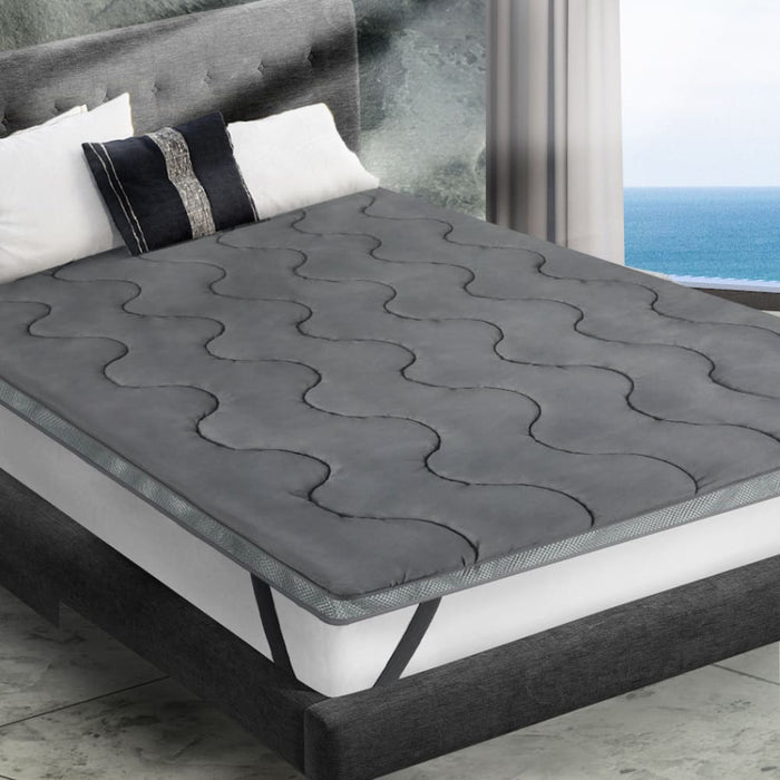 Pillowtop Mattress Topper Protector Bed Luxury Mat Pad King