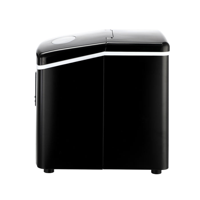 3L Portable Ice Maker Machine 15Kg Ice Cube Tray Bar Countertop Black