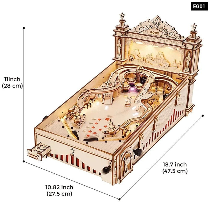 3d Pinball for Kid Adults Family Party Machine Vintage