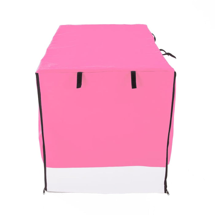 Pink Cage Cover Enclosure for Wire Dog Crate 42in