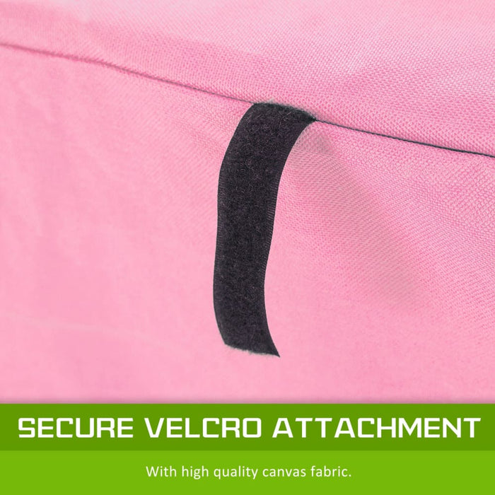 Pink Cage Cover Enclosure for Wire Dog Crate 48in