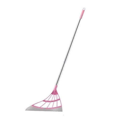 Pink Magic Broom Cleaning Bathroom Glass One Piece Wipe Mop