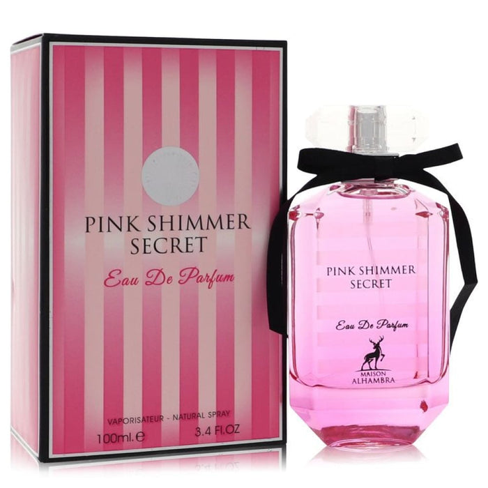 Pink Shimmer Secret by Maison Alhambra for Women-100 Ml