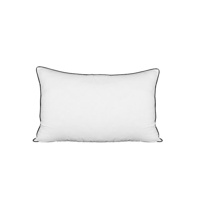 Pillow Duck Feather Down Standard Pillows Cotton Cover - Twin Pack