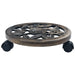 Plant Trolleys 6 Pcs Bronze 30 Cm Plastic Anxxi