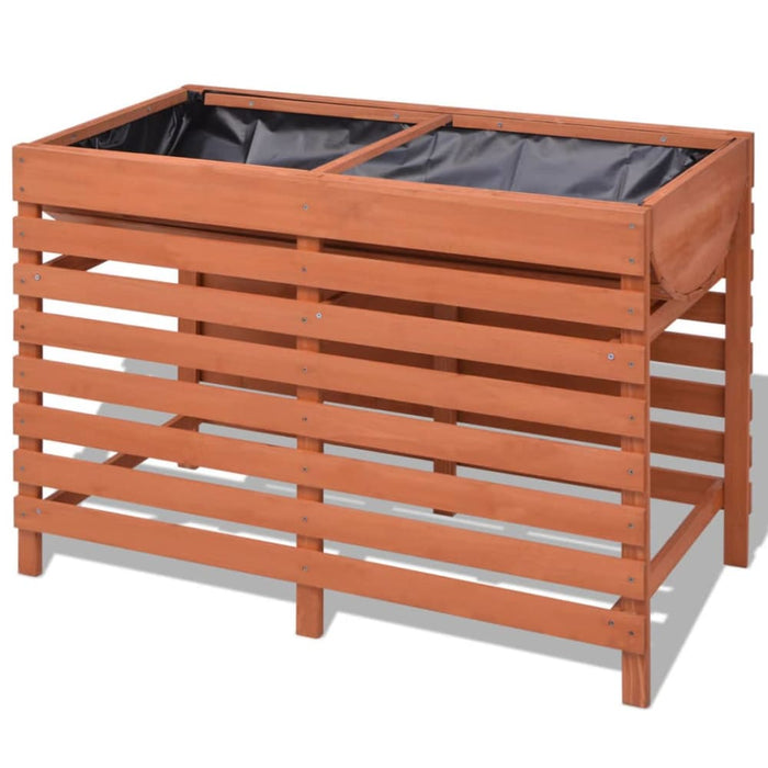 Planter 100x50x71 Cm Wood Axtak