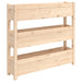 Planter 112x25x104.5 Cm Solid Wood Pine Nxtkxb