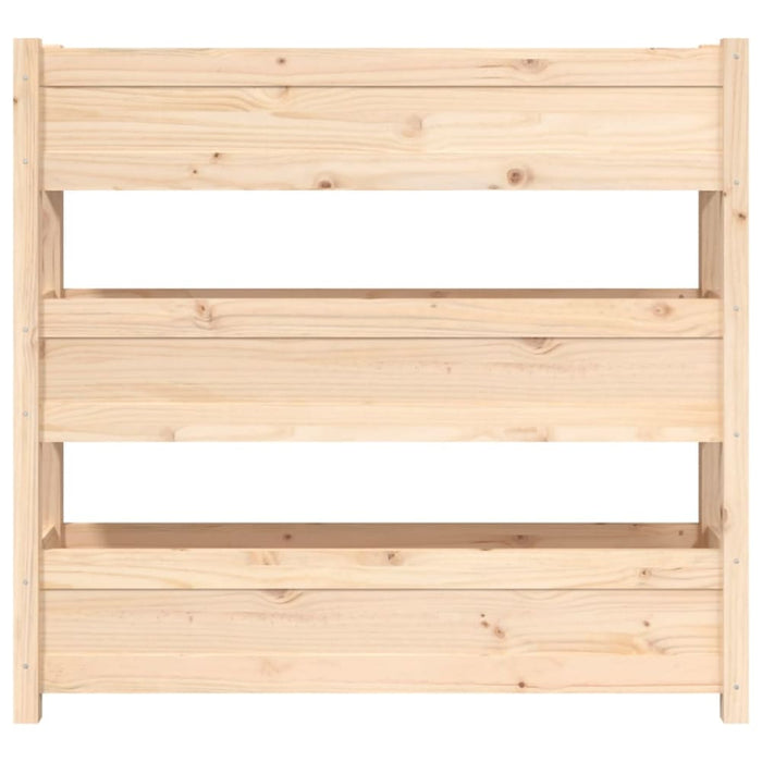 Planter 112x25x104.5 Cm Solid Wood Pine Nxtkxb