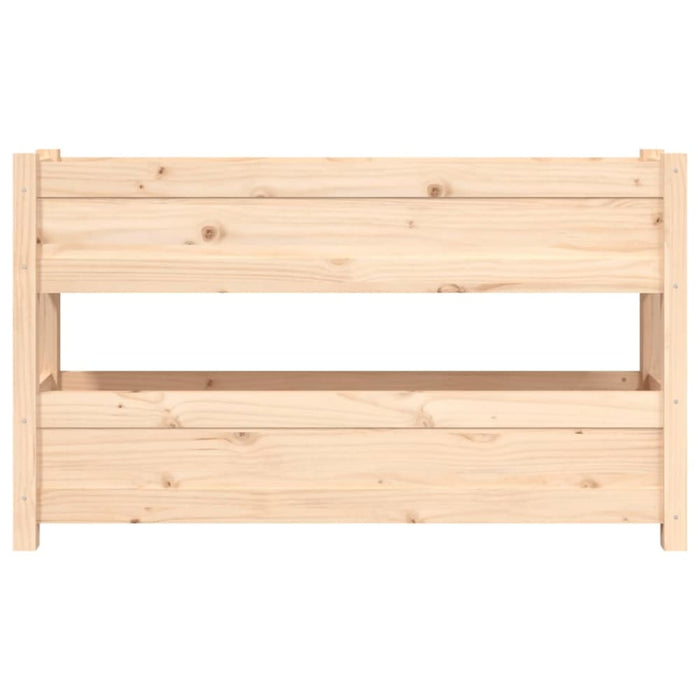 Planter 112x25x66 Cm Solid Wood Pine Nxtkxi