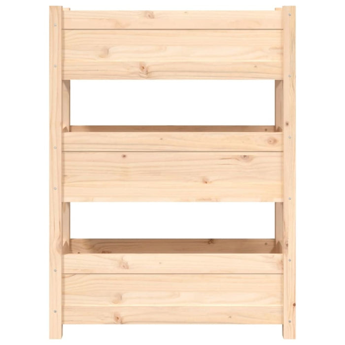 Planter 77x25x104.5 Cm Solid Wood Pine Nxtkta