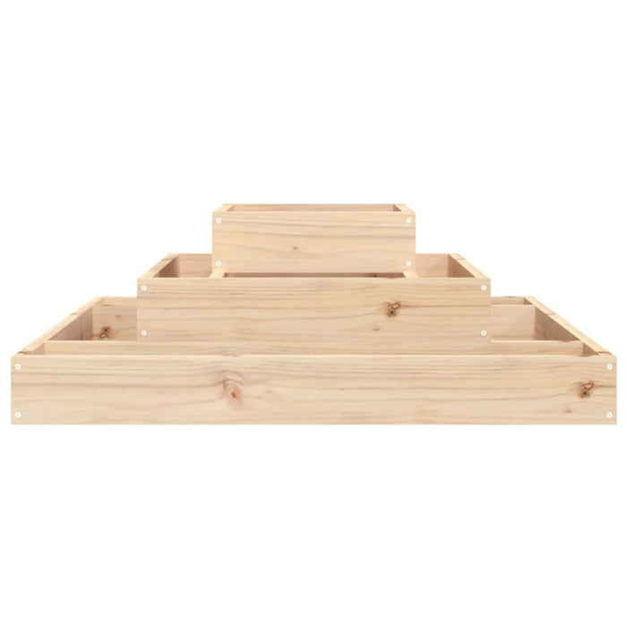 Planter 80x80x27 Cm Solid Wood Pine Nxtnla