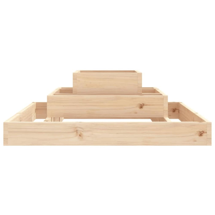 Planter 80x80x27 Cm Solid Wood Pine Nxtnla