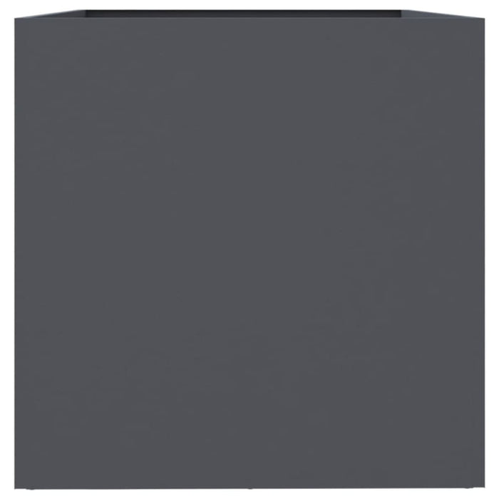 Planter Anthracite 62x40x39 Cm Cold-rolled Steel Naopki