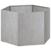 Planter Grey 60x60x45 Cm Weathering Steel Nxtlip