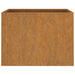 Planter Grey 62x47x46 Cm Weathering Steel Nxoppn