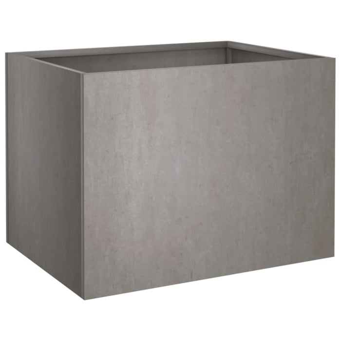 Planter Grey 62x47x46 Cm Weathering Steel Nxoppn
