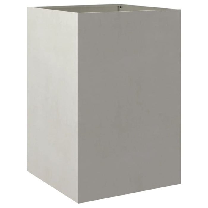 Planter Silver 52x48x75 Cm Stainless Steel Naopni