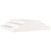 Planter White 110x110x27 Cm Solid Wood Pine Nxtkbb