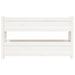 Planter White 112x25x66 Cm Solid Wood Pine Nxtkxn
