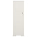 Plastic Cabinet 40x43x125 Cm Wood Design Angora White Tablba