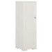 Plastic Cabinet 40x43x125 Cm Wood Design Angora White Tablba
