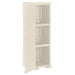 Plastic Cabinet 40x43x125 Cm Wood Design Vanilla Ice Tablbt