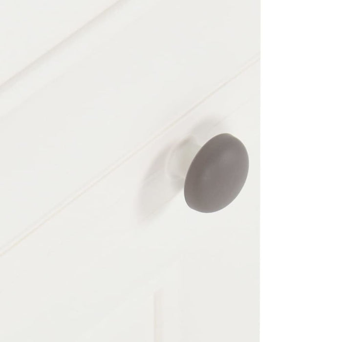 Plastic Cabinet 40x43x85.5 Cm Wood Design Angora White