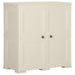 Plastic Cabinet 79x43x85.5 Cm Wood Design Vanilla Ice Tabpkp