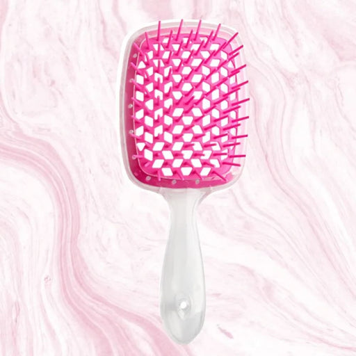 Plastic Fluffy Honeycomb Dry And Wet Hollow Shape Comb