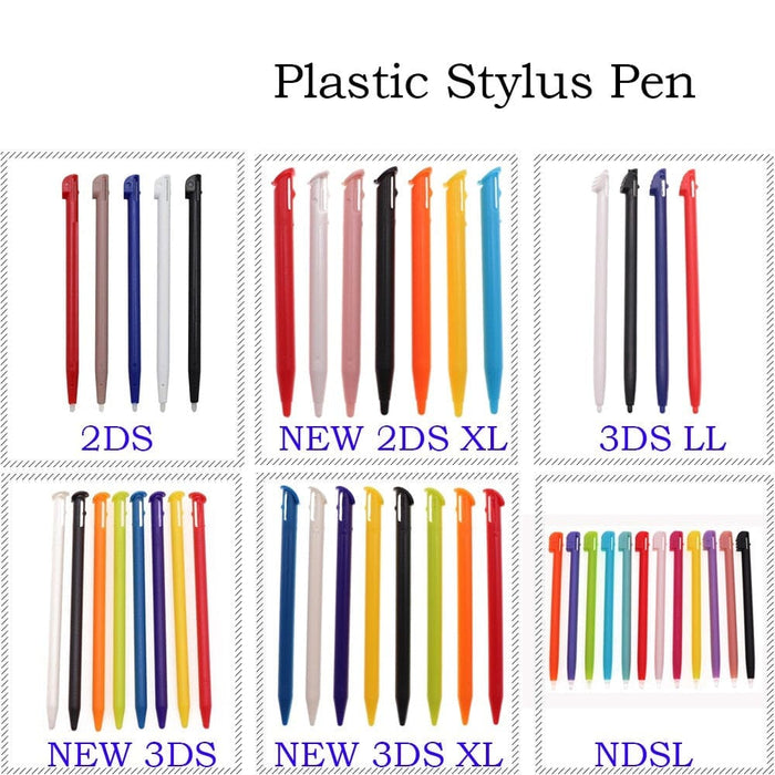 Plastic Touch Screen Stylus Pen for Nintendo 2ds 3ds Ll Xl