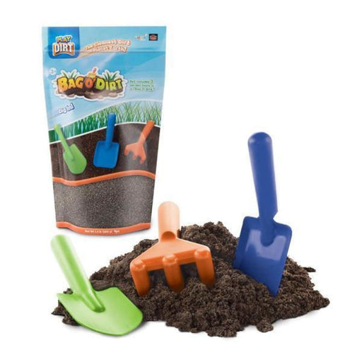 Play Dirt - Bag O’ With 3 Garden Tools 453gms