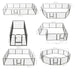 Dog Playpen 12 Panels Steel Black Oibpit