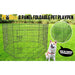 Pet Playpen 8 Panel 36in Foldable Dog Cage + Cover