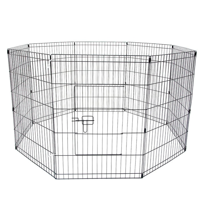 Pet Playpen 8 Panel 42in Foldable Dog Exercise Enclosure