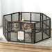 I.pet Pet Dog Playpen Enclosure 6 Panel Fence Puppy Cage