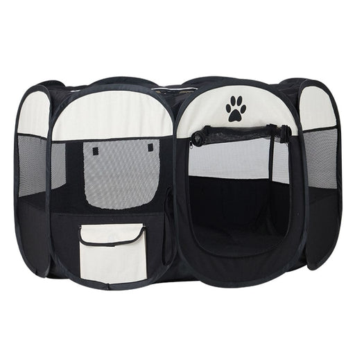 Pet Dog Playpen Enclosure Crate 8 Panel Play Pen Tent Bag