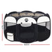Pet Dog Playpen Enclosure Crate 8 Panel Play Pen Tent Bag