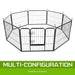 Pet Playpen Heavy Duty 32in 8 Panel Foldable Dog Exercise