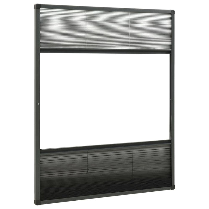 Plisse Insect Screen For Windows Aluminium 80x100 Cm