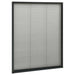Plisse Insect Screen For Windows Aluminium Anthracite 80x100